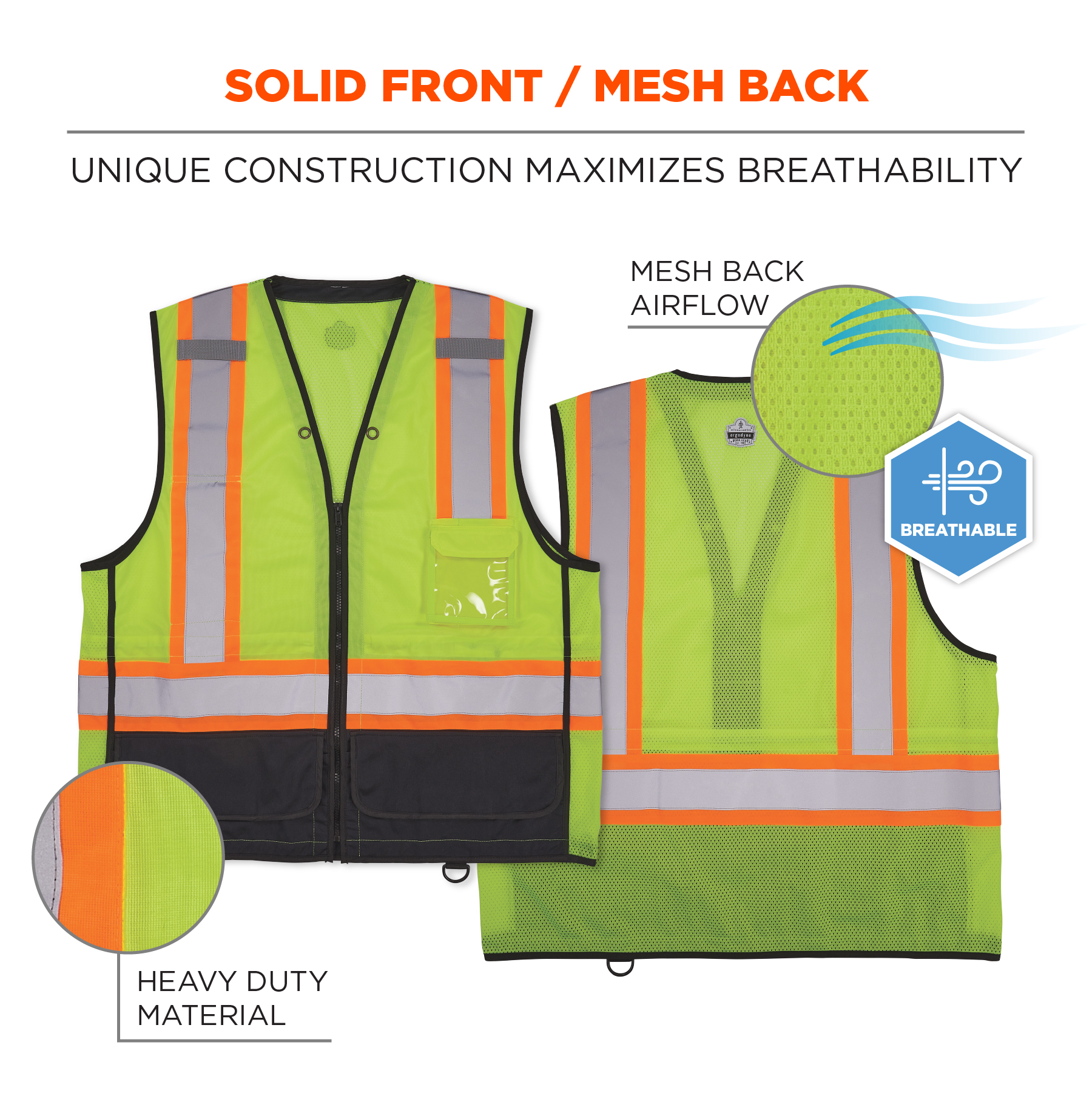 Hi-Vis Safety Vest | Ergodyne