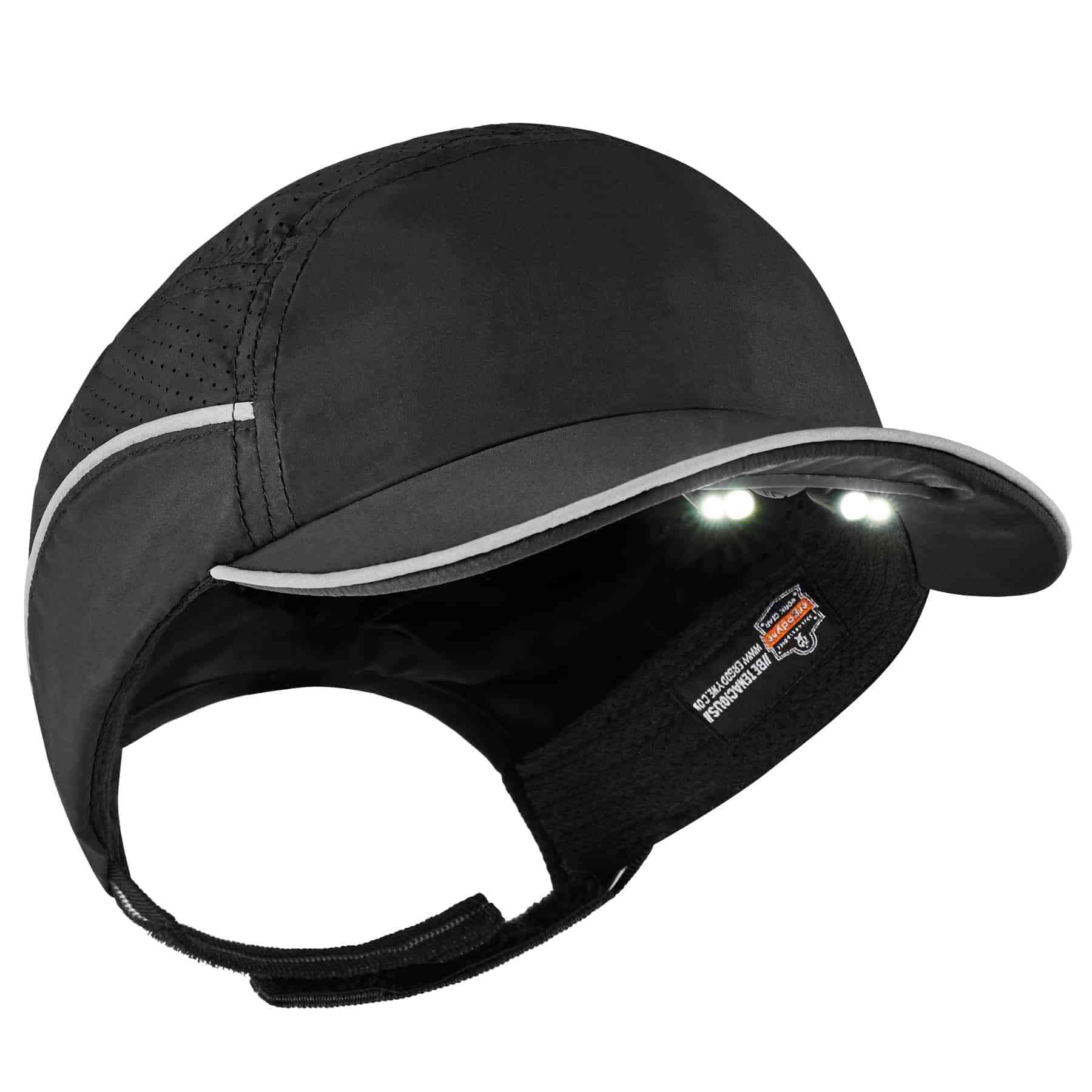 obligatorisk Pioner heltinde Lightweight Bump Cap Hat w/ LED Lighting | Ergodyne