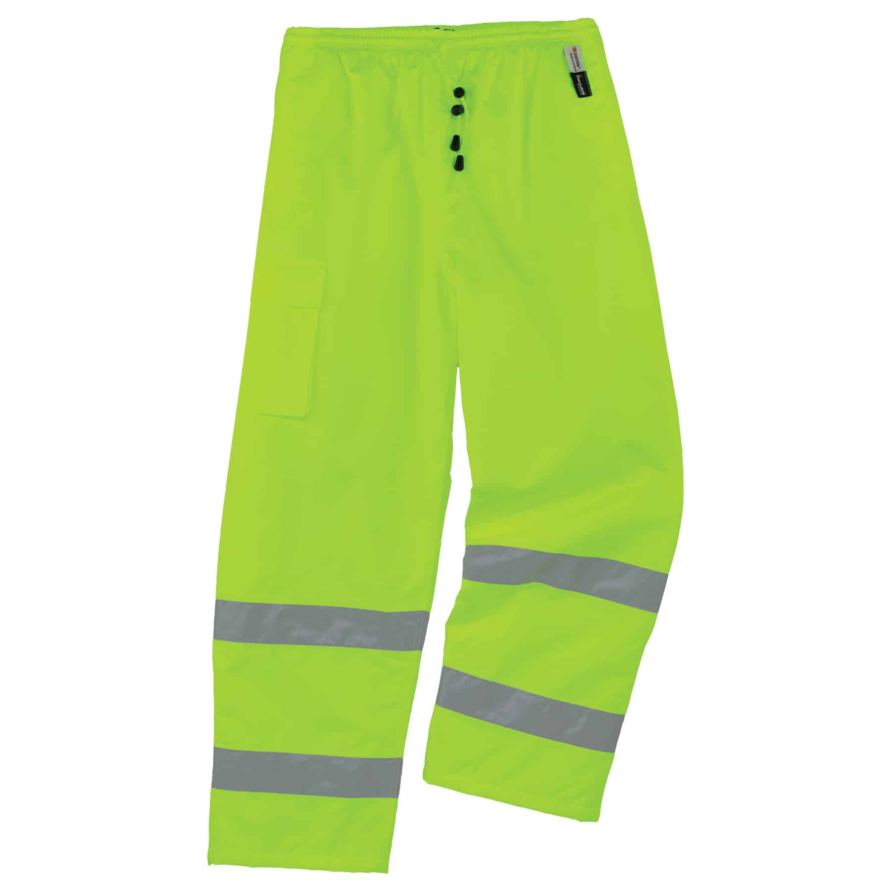 Hi-Vis Thermal Pants, Hook & Loop | Ergodyne