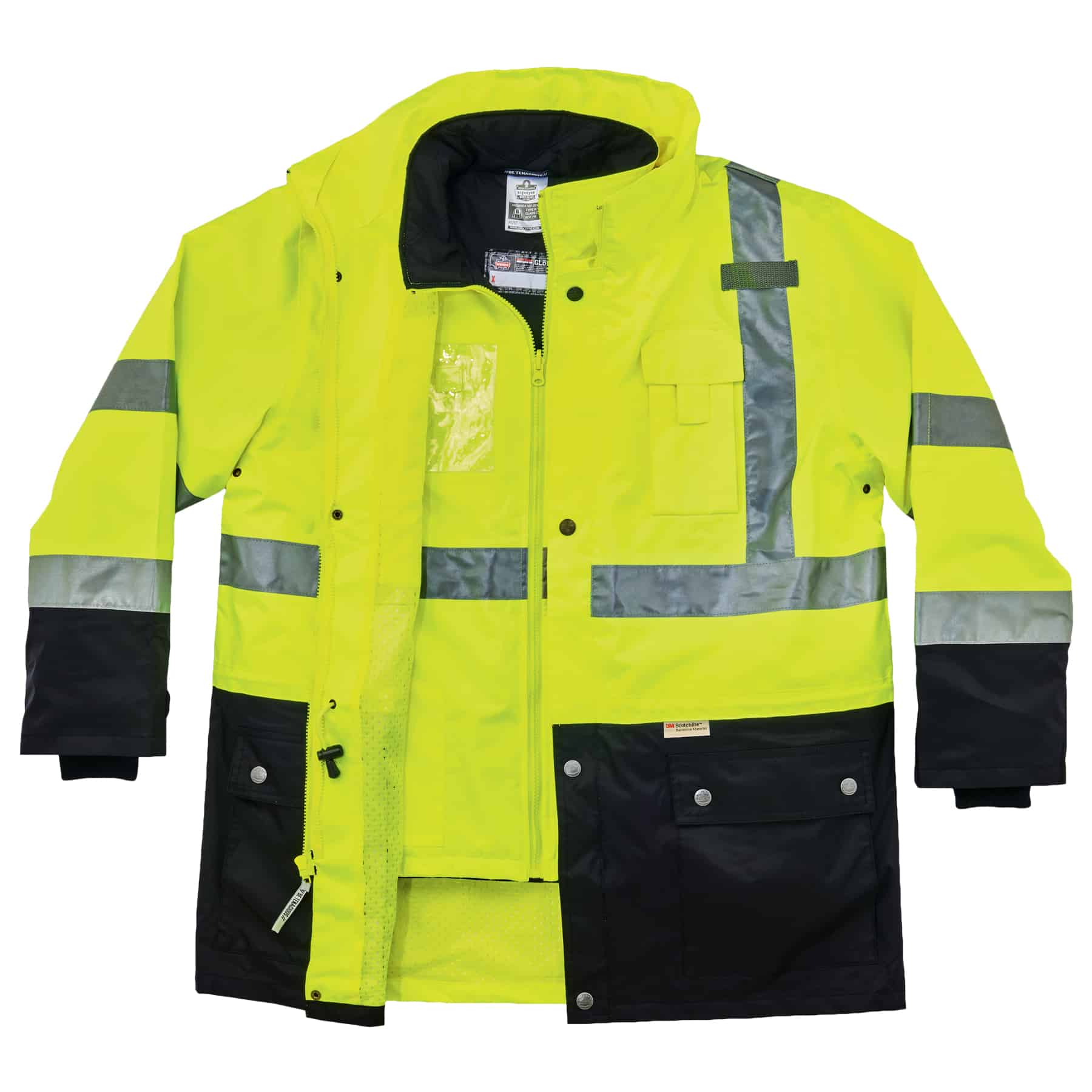 Outer Shell Hi-Vis Safety Jacket & Thermal Winter Coat | Ergodyne