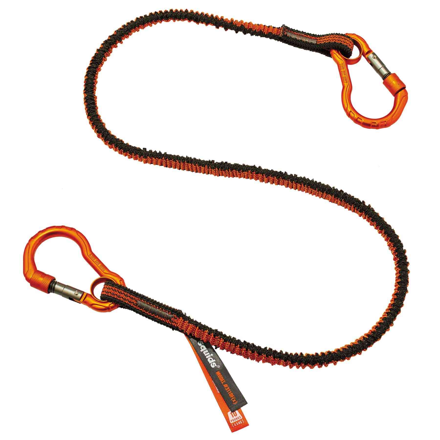 Squids 3110F(x) Tool Lanyard Dual Carabiner - 10lbs