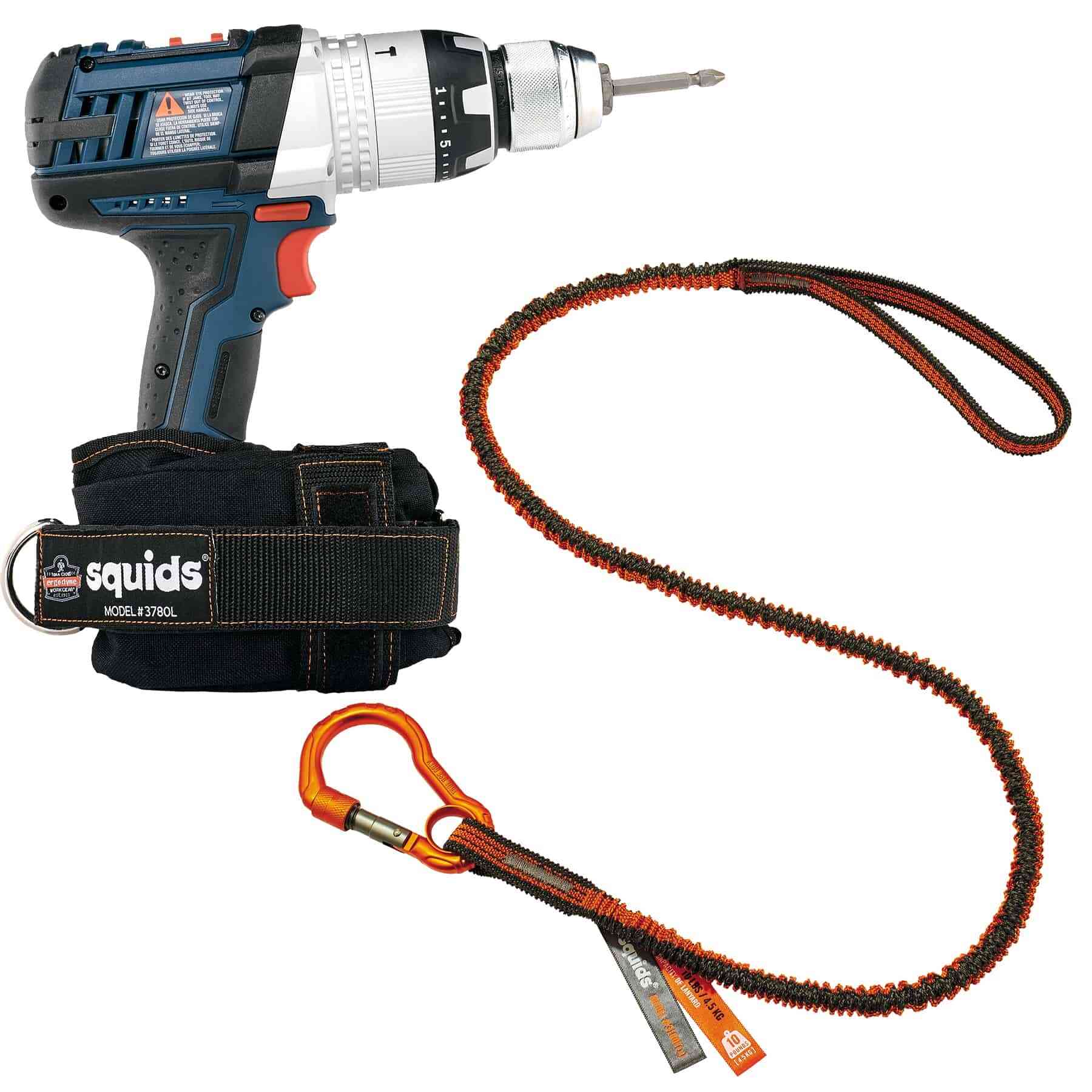 Squids 3191 Power Tool Tethering Kit - 10lbs / 4.5kg