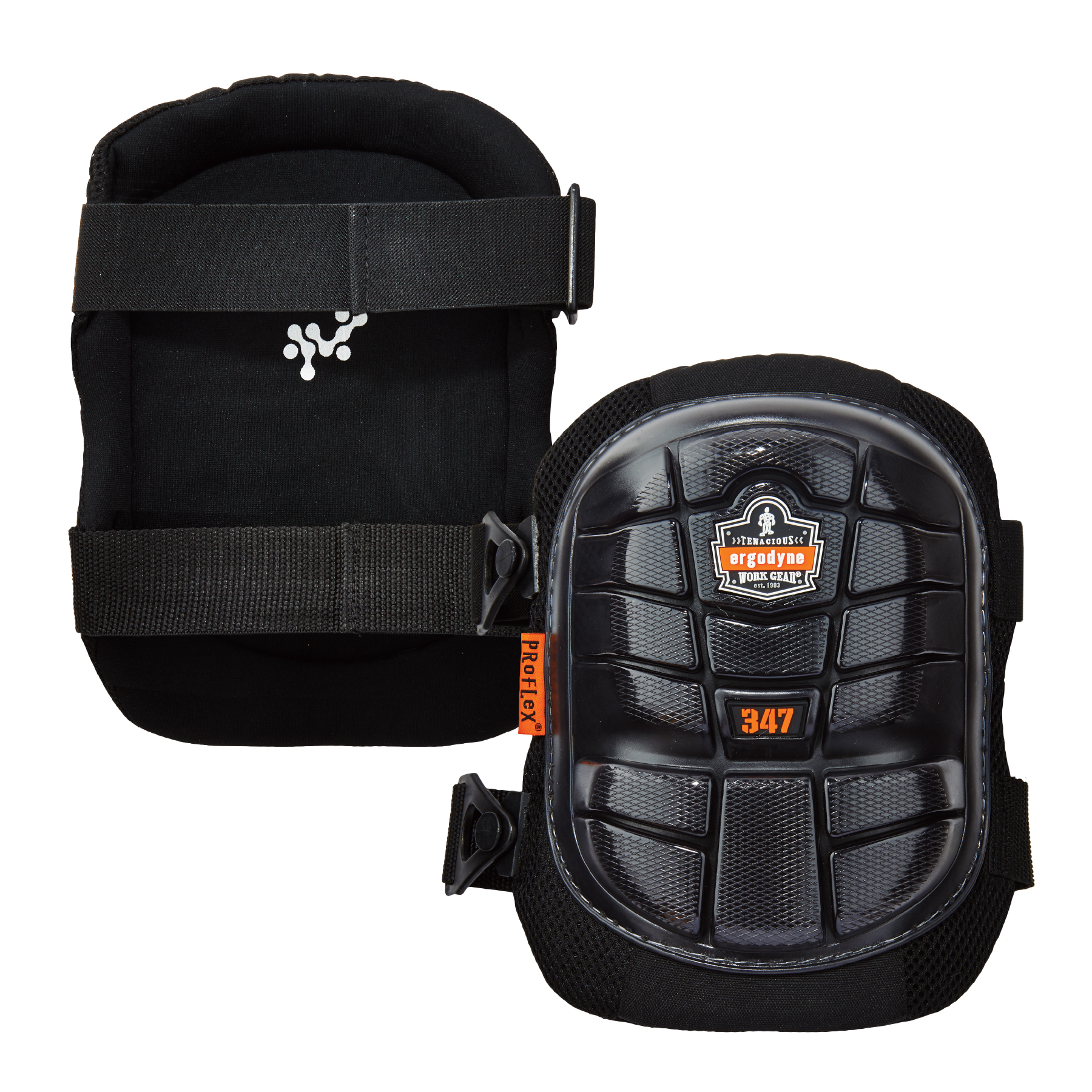 Lightweight Gel Knee Pads - Long Hard Cap | Ergodyne