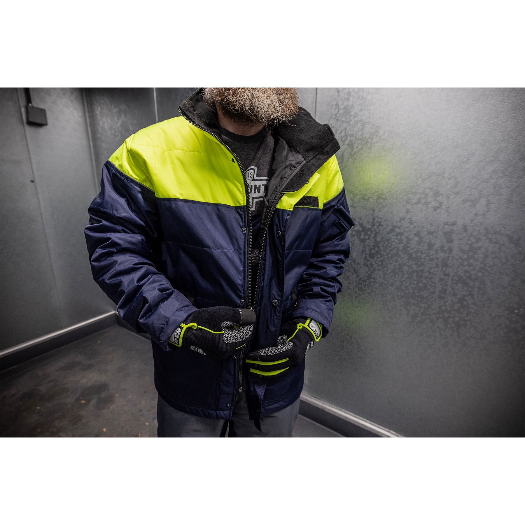 Hepworths hi viz insulated clothing