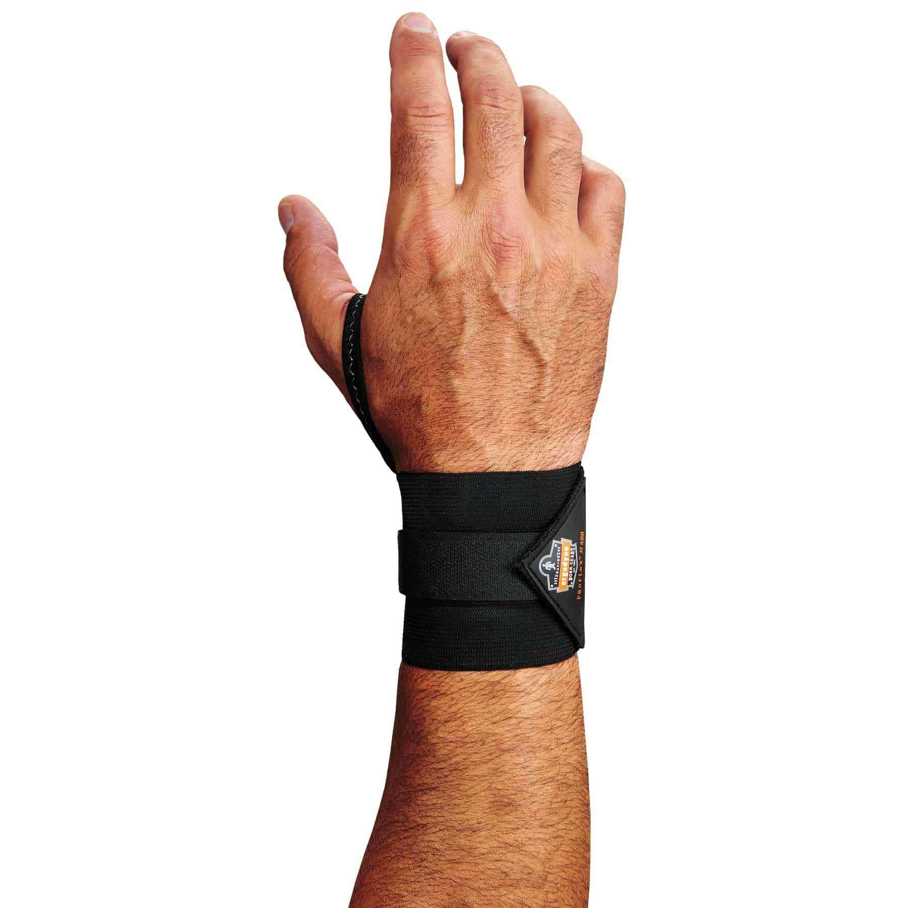 Wrist Wrap Support with Thumb Loop, Universal