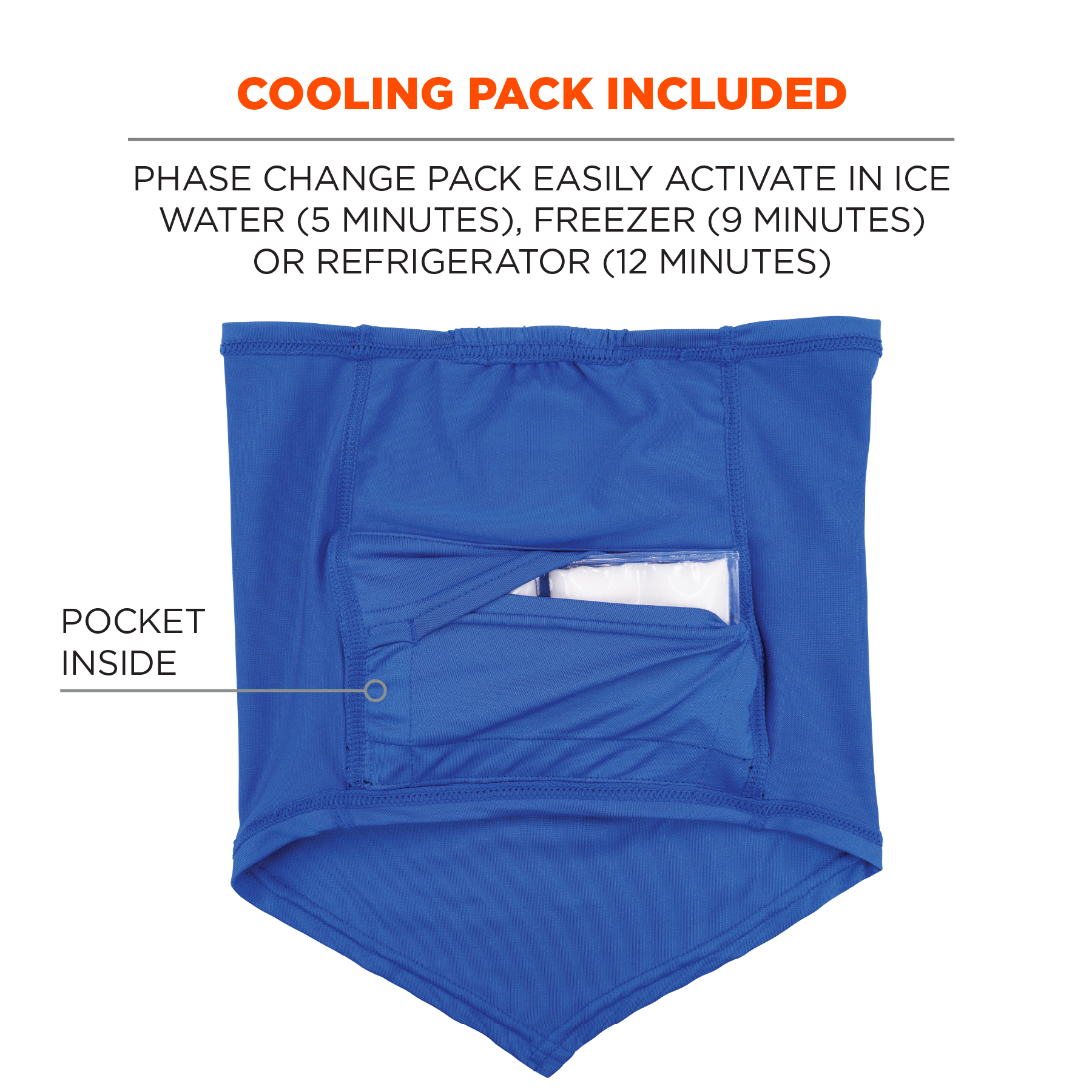Cooling Neck Gaiter Bandana Kit Ergodyne