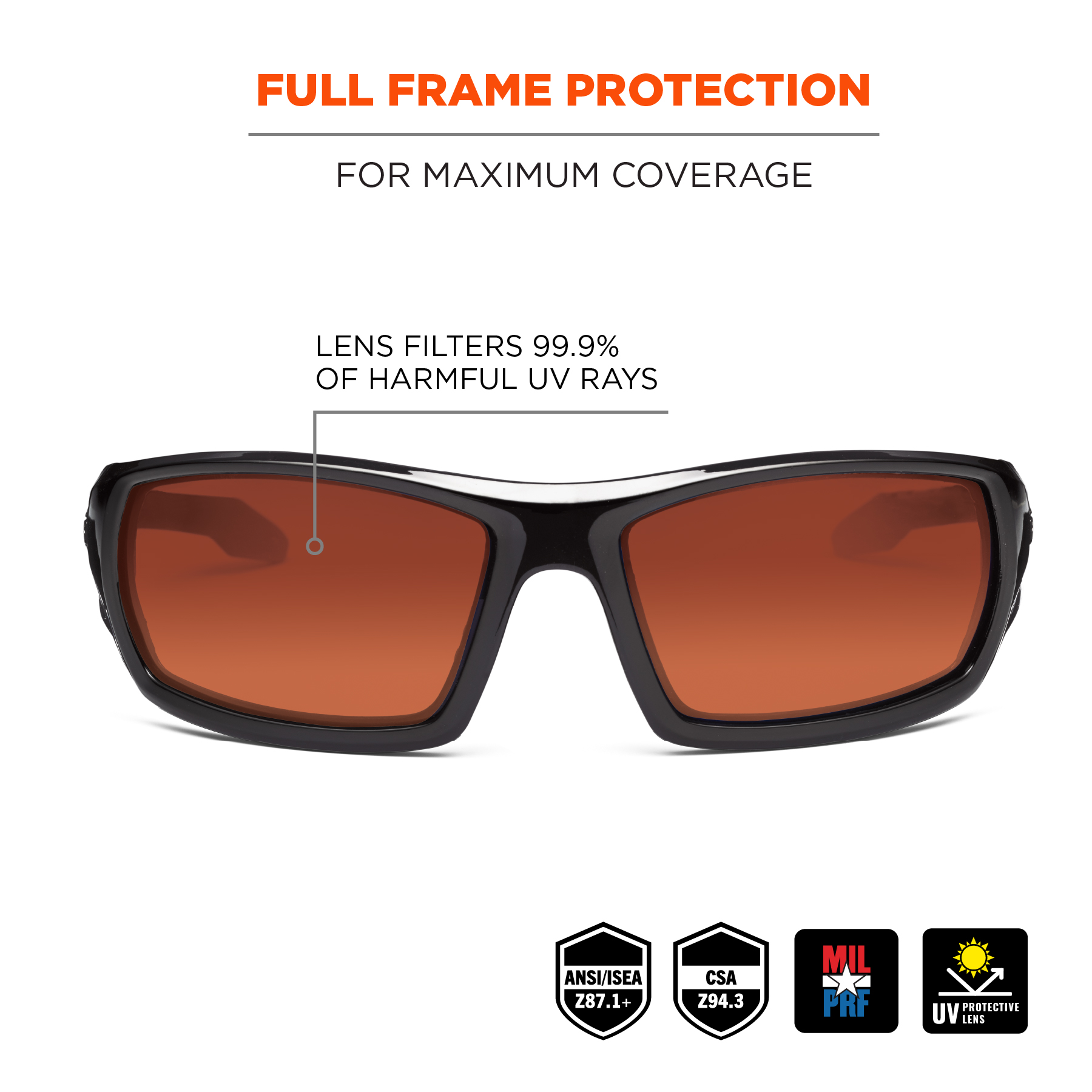 Odin Polarized Safety Glasses, Sunglasses