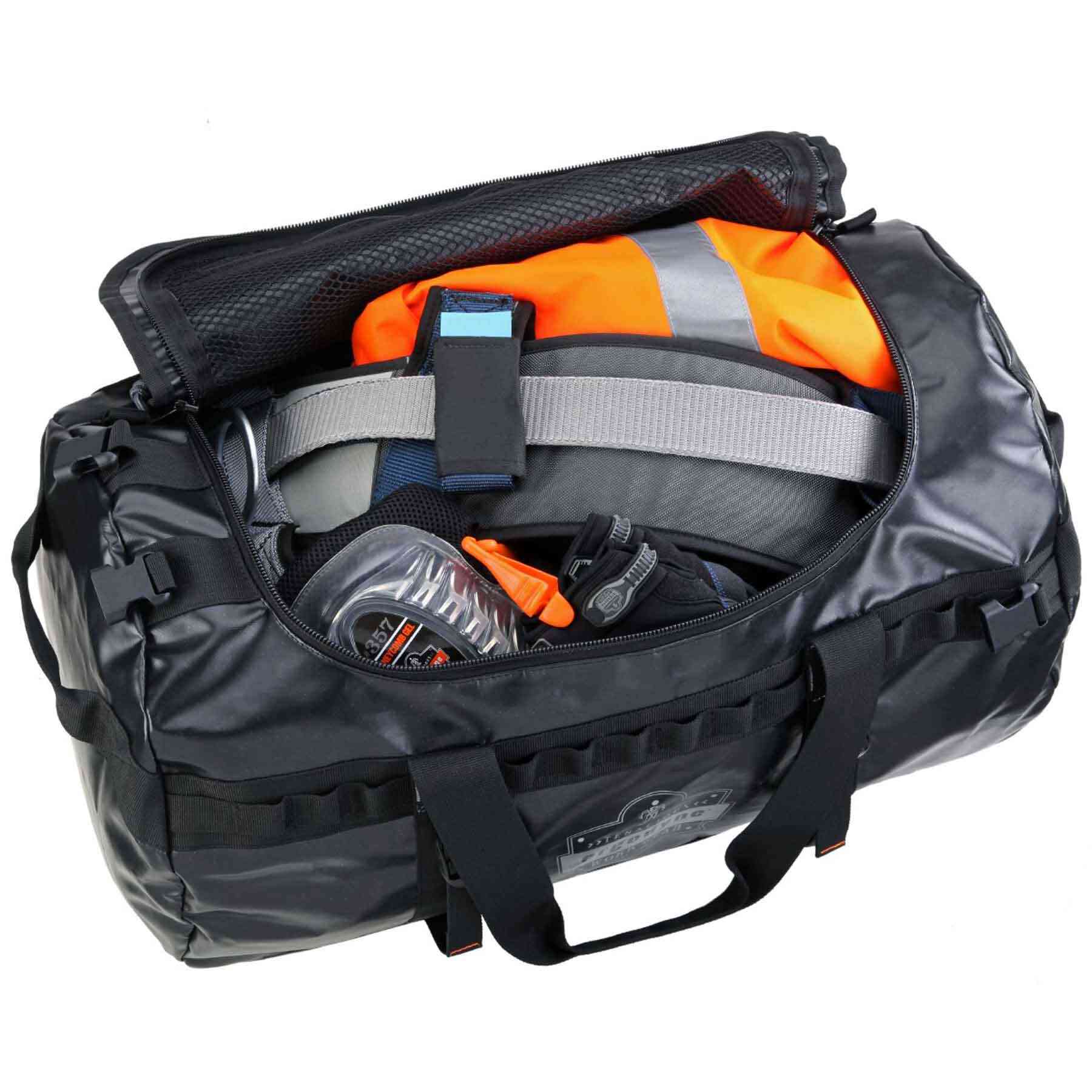 water resistant duffel