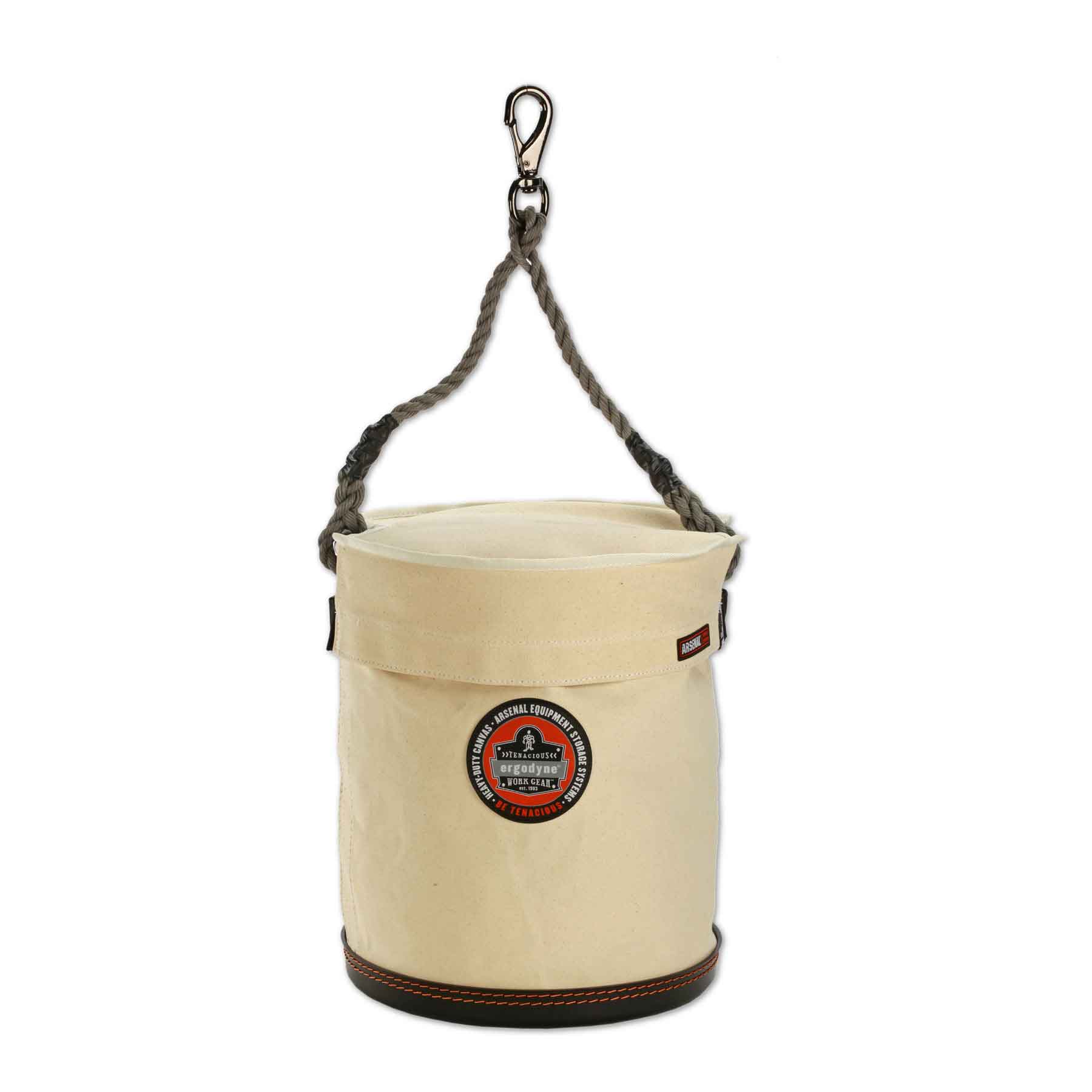 Arsenal 5743T Large Plastic Bottom Bucket with Top Ergodyne