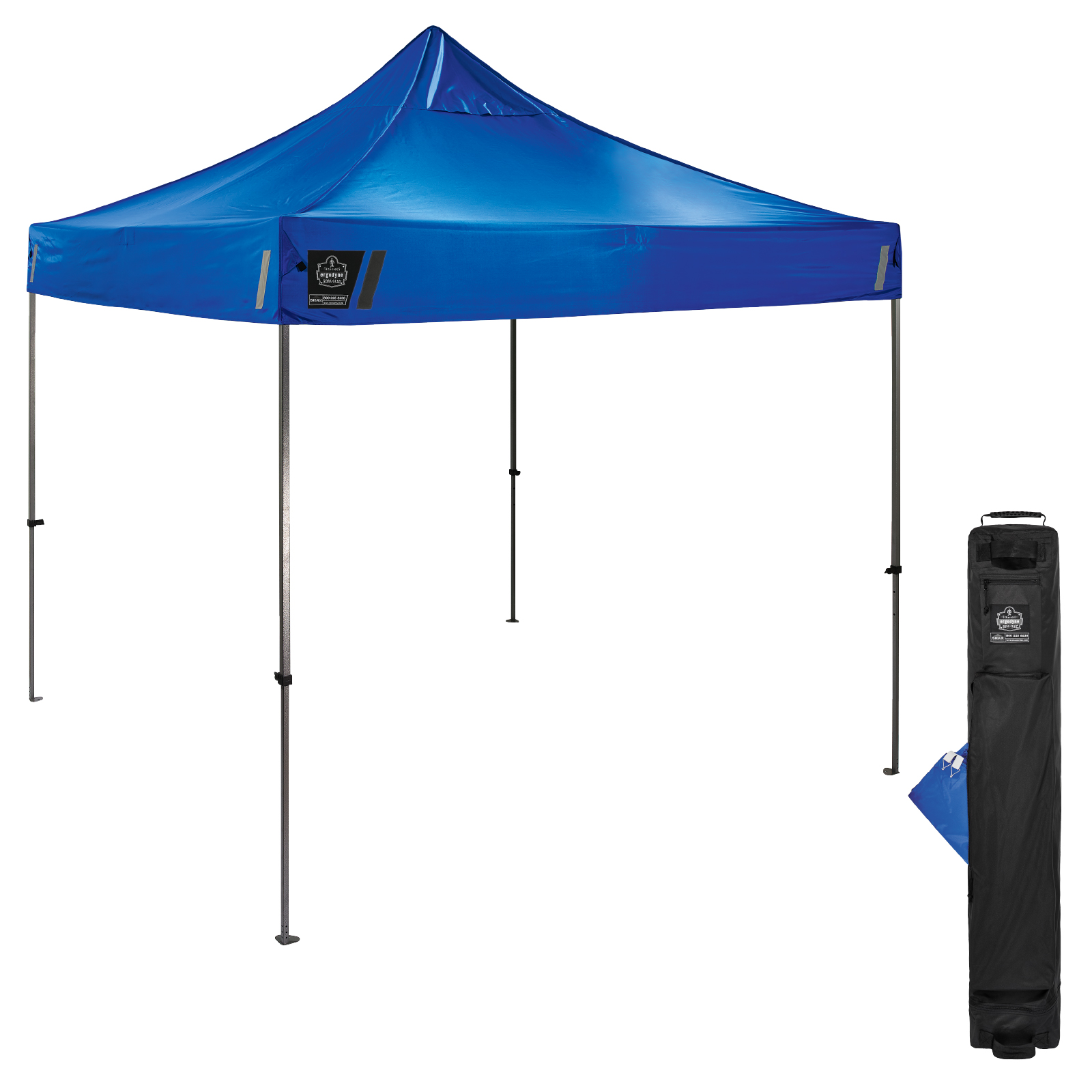 Prevail Lighed flertal Pop-Up Tent, Heavy-Duty Tent - 10ft x 10ft | Ergodyne