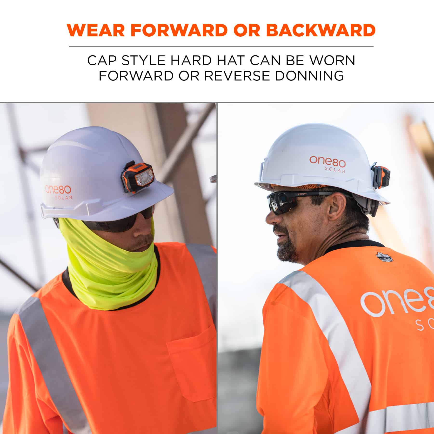 Wearing hard sales hat