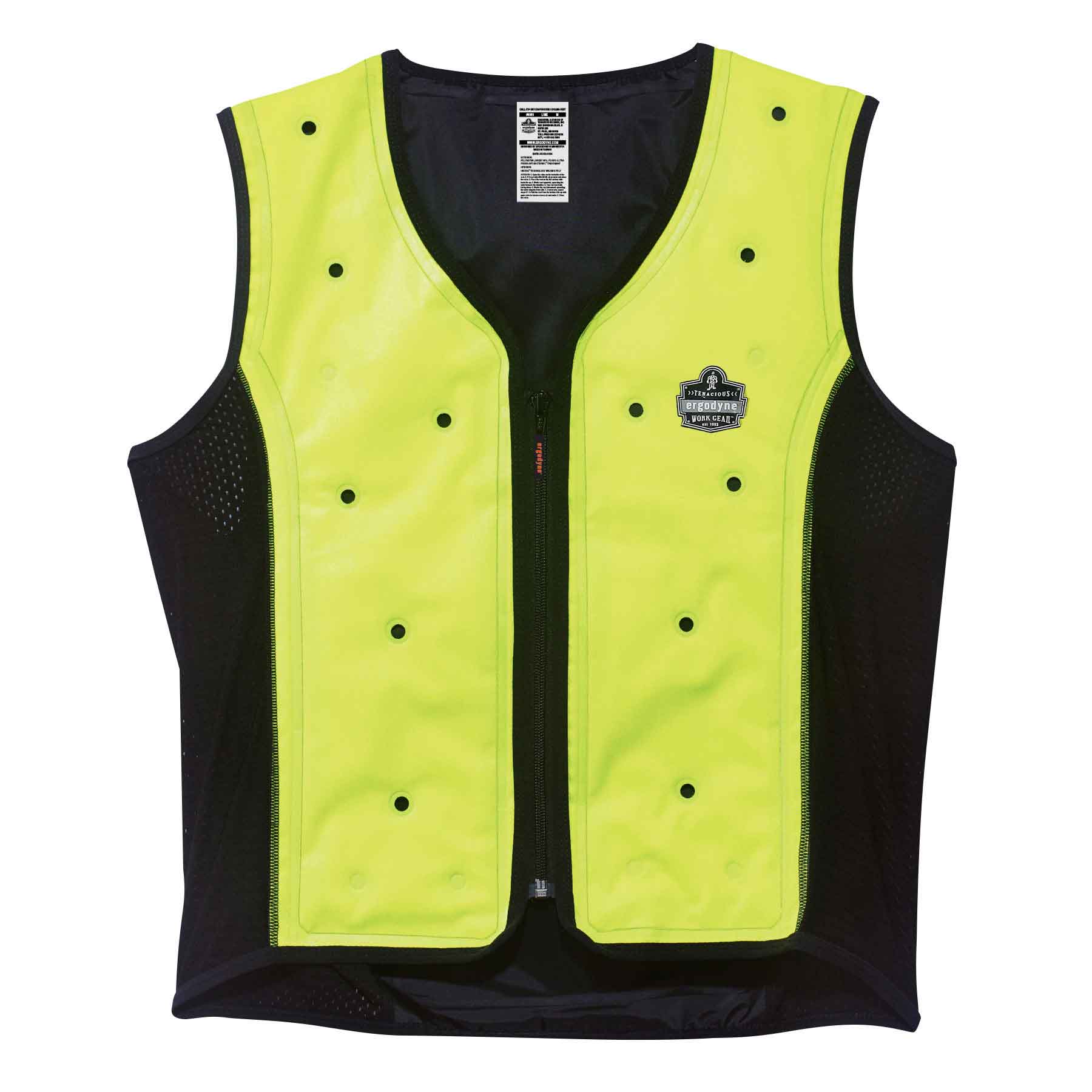 Dry Evaporative Cooling Vest with Zipper | Ergodyne