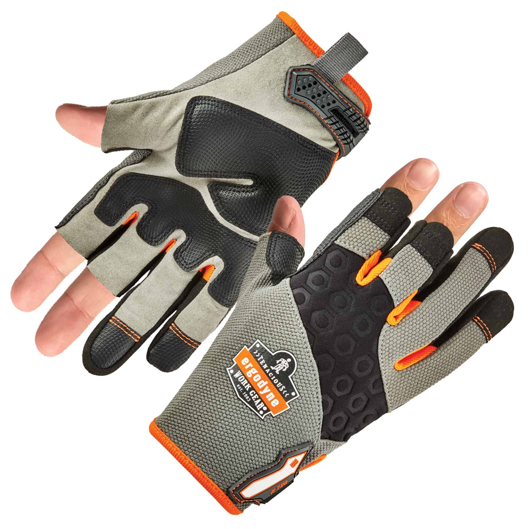 Heavy-Duty Work Gloves - Anti Slip Leather Work Gloves