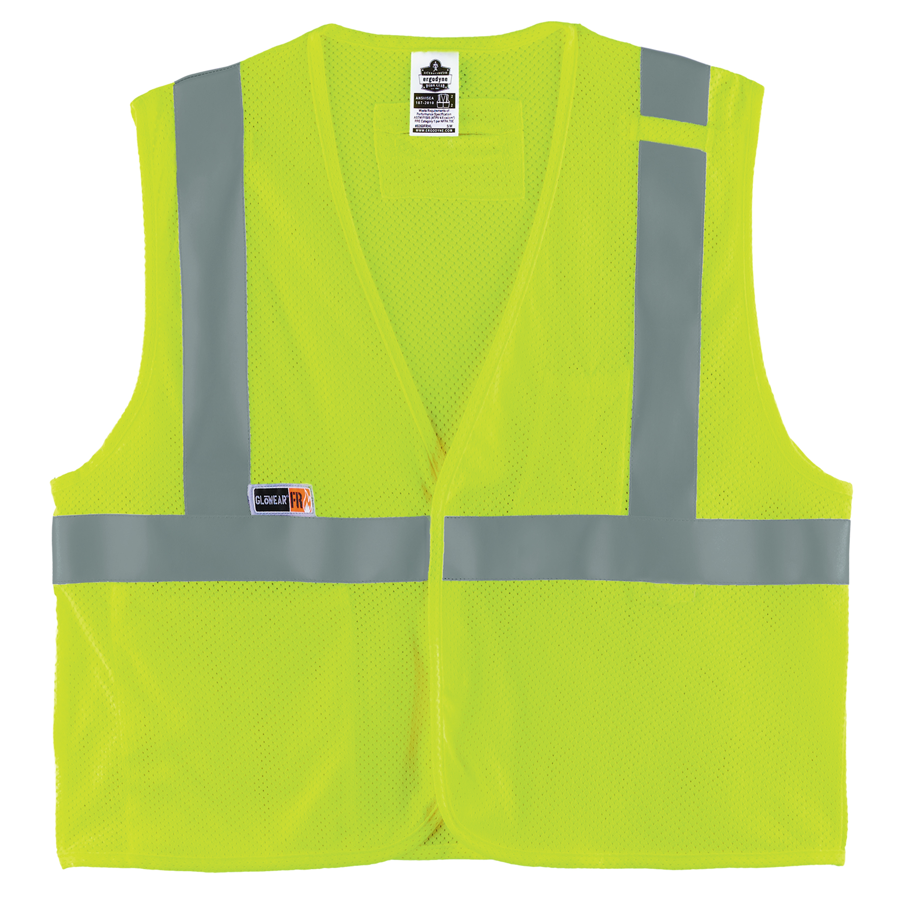 Hi-Vis Flame Resistant Safety Vest, Work Vest