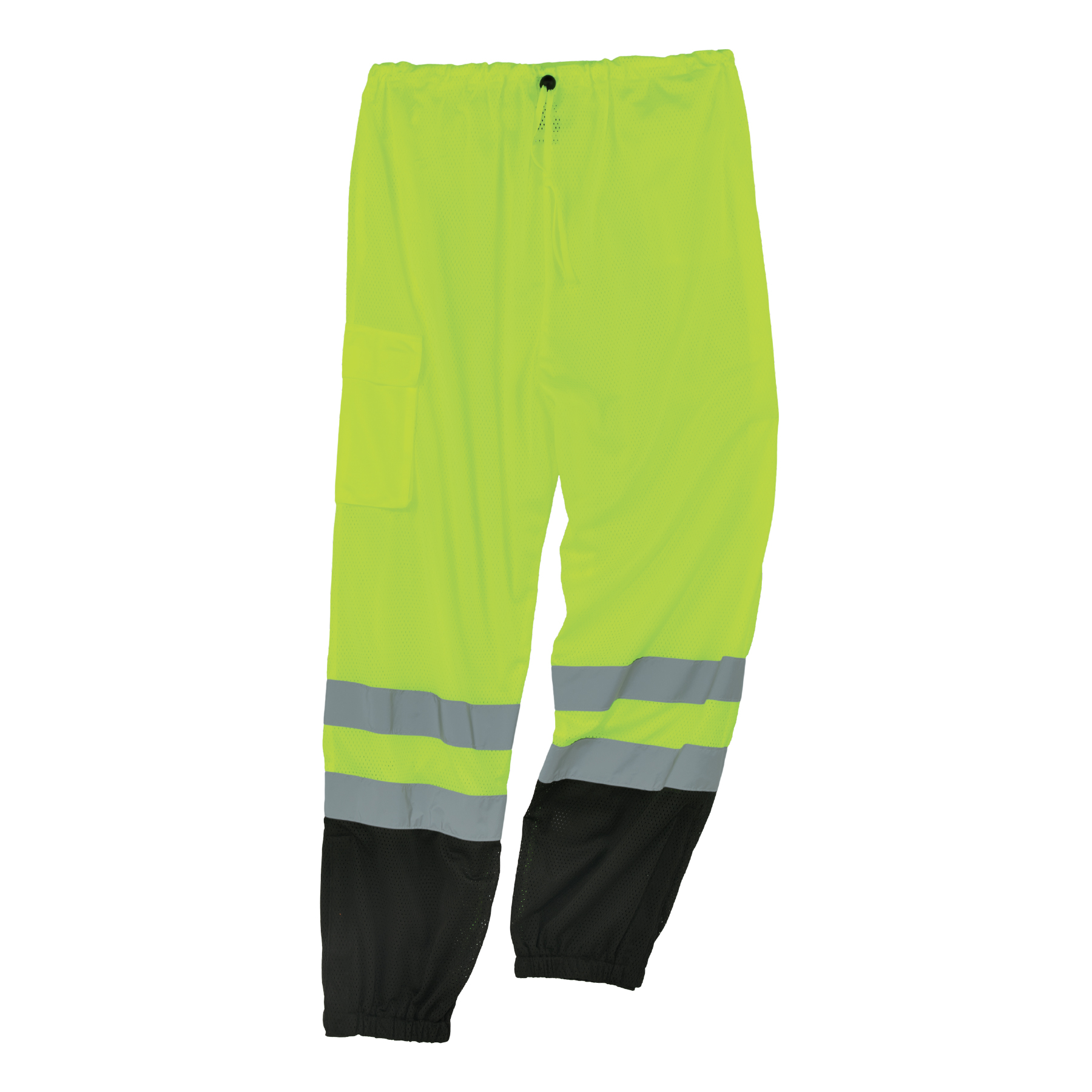 Reflective Apparel Inc Lime Hi Vis Mesh Pants: 701CSLM X-Large/2XL