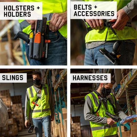 Holsters + holders, belts, accessories, slings and harnesses