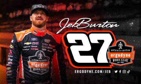 Jeb Burton Ergodyne Partnership