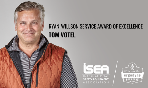 Ergodyne founder Tom Votel awarded Ryan-Willson award of excellence