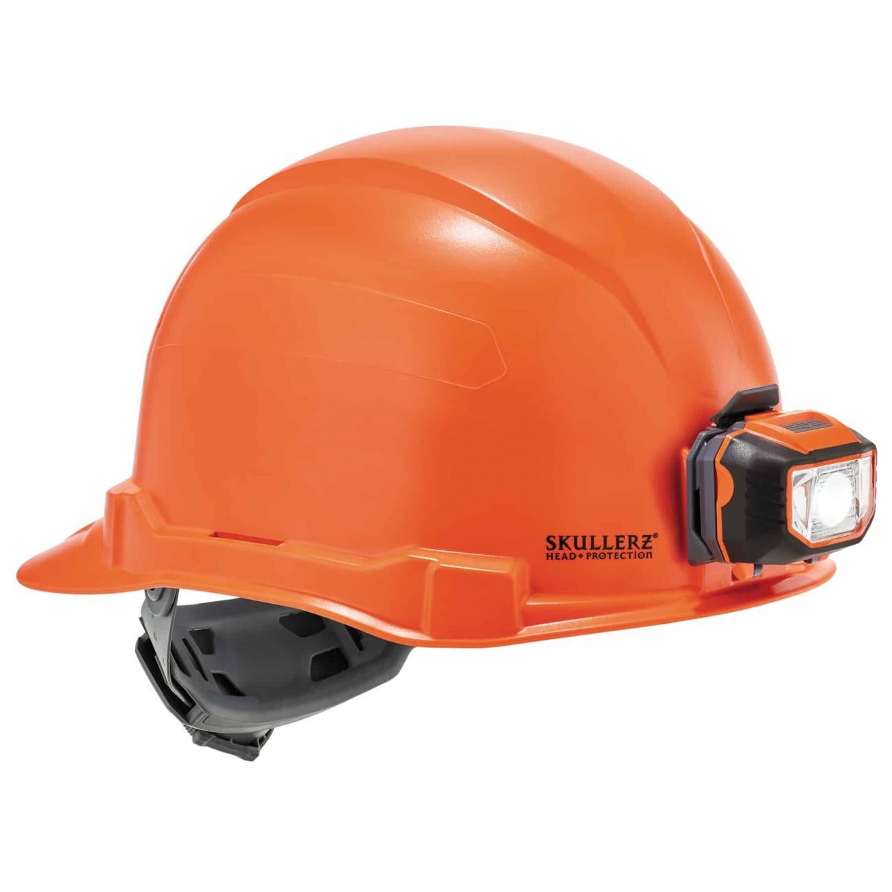 Class E CapStyle Hard Hat + LED Light with Ratchet Suspension Ergodyne