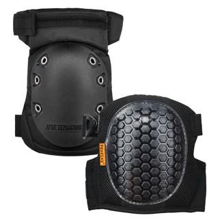 two black gel knee pads