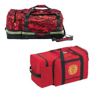 Two Arsenal Fire Turnout Gear Bags