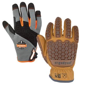ProFlex 710 heavy-duty gloves and ProFlex 713 leather gloves