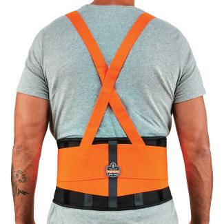 ProFlex 100HV Spandex Hi-Vis Back Support Brace