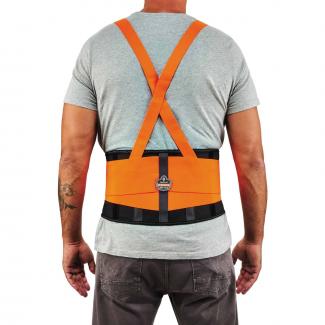 ProFlex 100HV Spandex Hi-Vis Back Support Brace