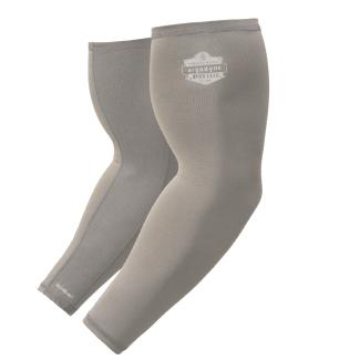 Chill-Its 6690 Performance Knit Cooling Arm Sleeve, Polyester/Spandex, Large, Gray, Pair Chill-Its 6690 Performance Knit Cooling Arm Sleeve, Polyester/Spandex, Large, Gray, Pair