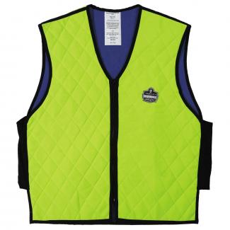 Chill-Its 6665 Evaporative Cooling Vest - Embedded Polymers, Zipper Closure