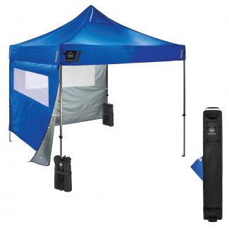 SHAX 6052 Heavy-Duty Pop-Up Tent Kit + Mesh Windows - 10ft x 10ft