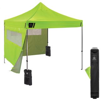 SHAX 6052 Heavy-Duty Pop-Up Tent Kit + Mesh Windows - 10ft x 10ft