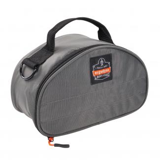 Arsenal 5187 Half Face Respirator Bag - Zipper Closure, Clamshell Design, Belt Loop 