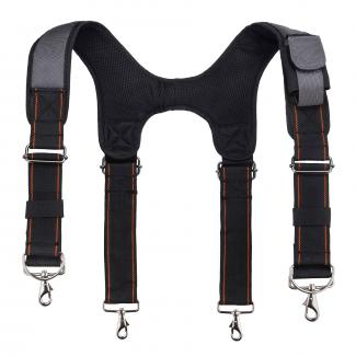 Arsenal 5560 Tool Belt Suspenders - Heavy-Duty + Adjustable Padded Shoulder Straps