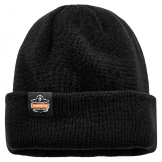N-Ferno 6811Z Zippered Rib Knit Beanie Hat (Bump Cap Not Included)