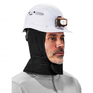 N-Ferno 6877 Winter Hard Hat Liner - 3-Layer, Fleece-Lined, Foam Mid-Layer, FR Shell, Shoulder Length