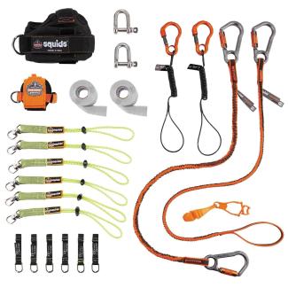 Squids 3186 Iron and Steel Worker's Tool Tethering Kit