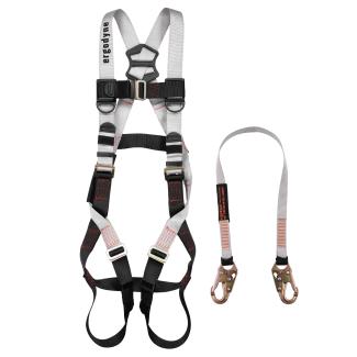 Squids 3201 Fall Restraint Harness & Lanyard Kit