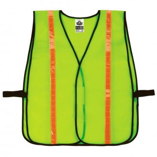 GloWear 8040HL Hi-Vis Safety Vest with Combined Performance Tape - Non-Certified, Hook & Loop