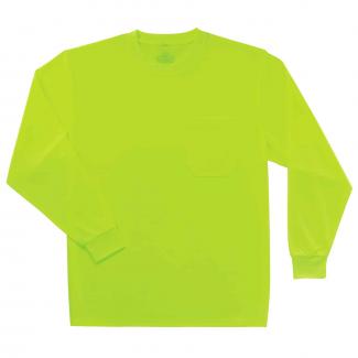 GloWear 8091 Hi-Vis Long Sleeve T-Shirt - Non-Certified