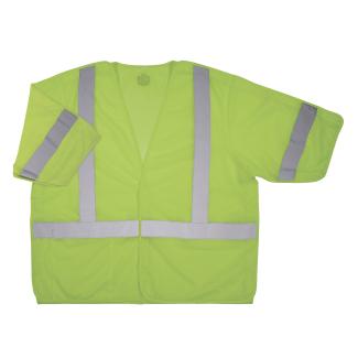 GloWear 8315BA Hi-Vis Breakaway Safety Vest - Type R, Class 3, Hook & Loop