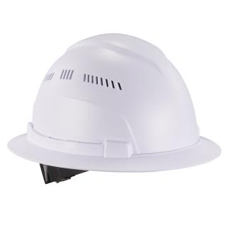 4 Point 1 case of 20 Smooth Edge WHITE Ironwear 3966-W Hard Hat 