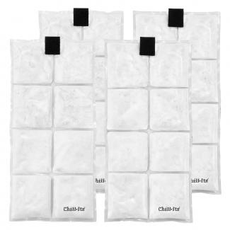 Chill-Its 6250 Rechargeable Phase Change Packs for Lightweight Cooling Vest (4-Pack)