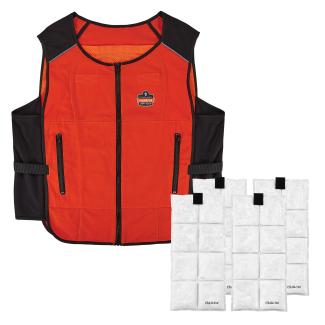 Chill-Its 6260 Lightweight Phase Change Cooling Vest with Rechargeable Packs