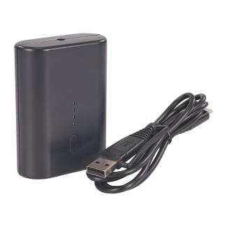 N-Ferno 6495B Portable Battery Power Bank w/ USB-C Cord - 7.2v/5000mAh 
