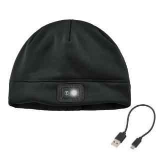 N-Ferno 6801 Winter Skull Cap with LED Rechargeable Light