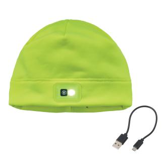N-Ferno 6801 Winter Skull Cap with LED Rechargeable Light