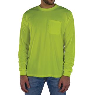 GloWear 8093 Non-Certified Essential Hi-Vis Long Sleeve T-Shirt
