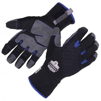 Heat Holders Mens Winter Hi Viz Vis Reflective Thermal Insulated Work Gloves 