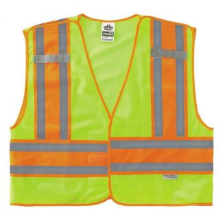 GloWear 8245PSV Hi-Vis Public Safety Vest - Type P, Class 2